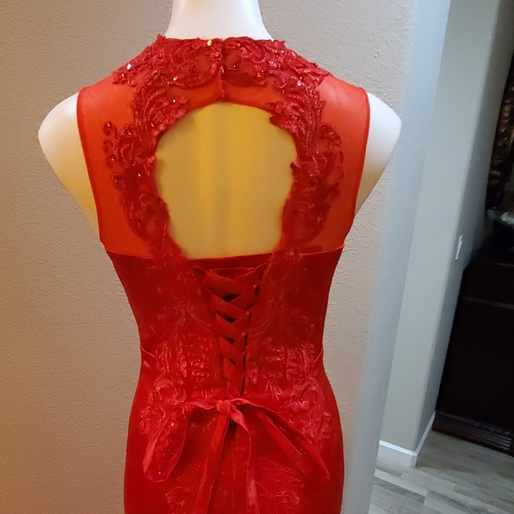 Red Formal Gown - Picture 5 of 8